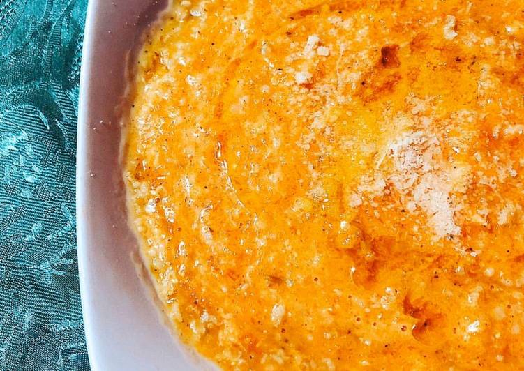 Easiest Way to Make Premiato Porridge salato zucca e caprino