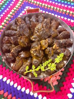 عکسی از دستور دلمه برگ انگور