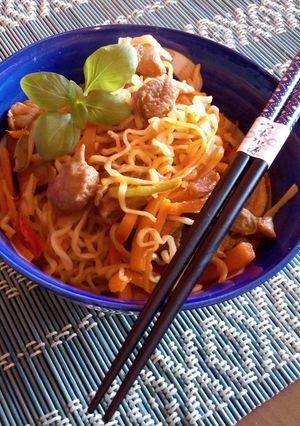 Una foto de Tsukemen