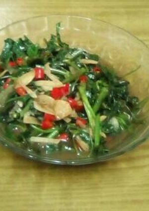 Foto resep Cah kangkung saos tiram