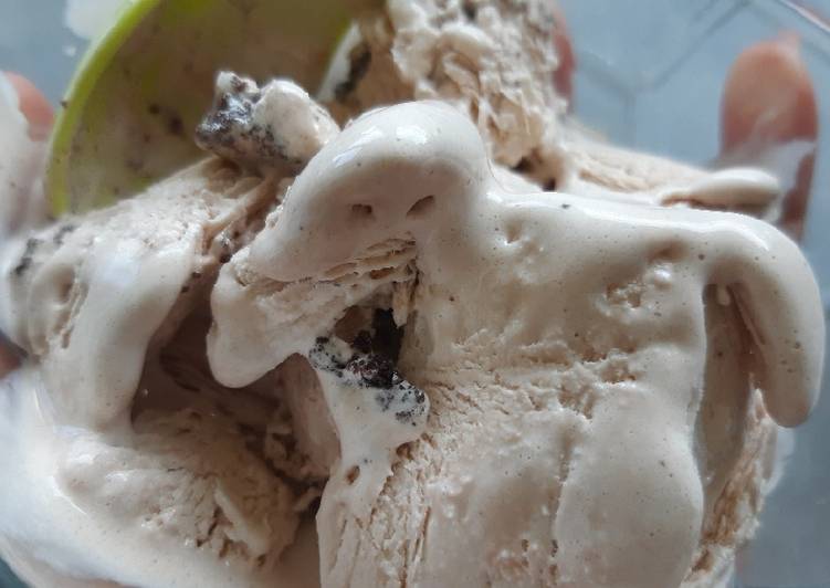 Es krim milo oreo (ala McFlurry)