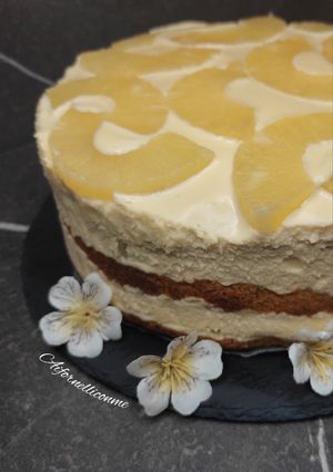 Foto di Torta fresca all' ananas