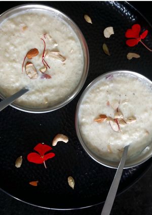 A picture of Chawal ki kheer.