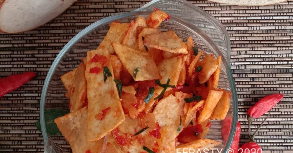 Resep Keripik Talas Bumbu Balado Enak Dan Mudah Cookpad