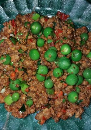 Foto resep Oseng oncom leunca