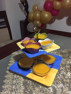 Una foto de Postre de maracuyá