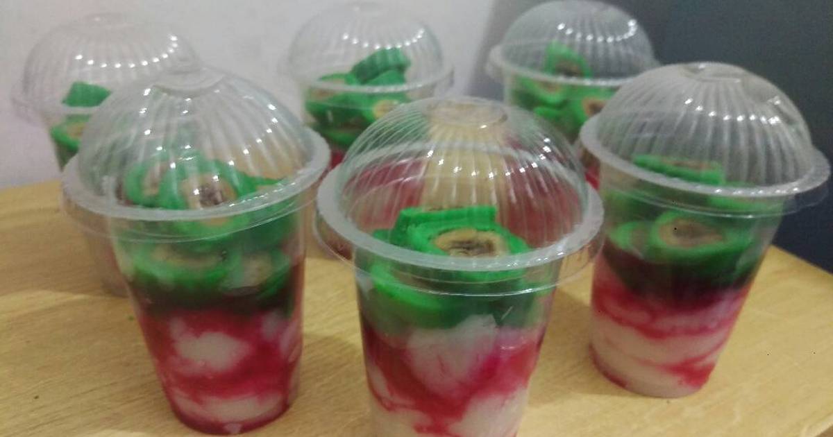 Resep 46#Es Pisang Ijo oleh Nina_Pastry - Cookpad