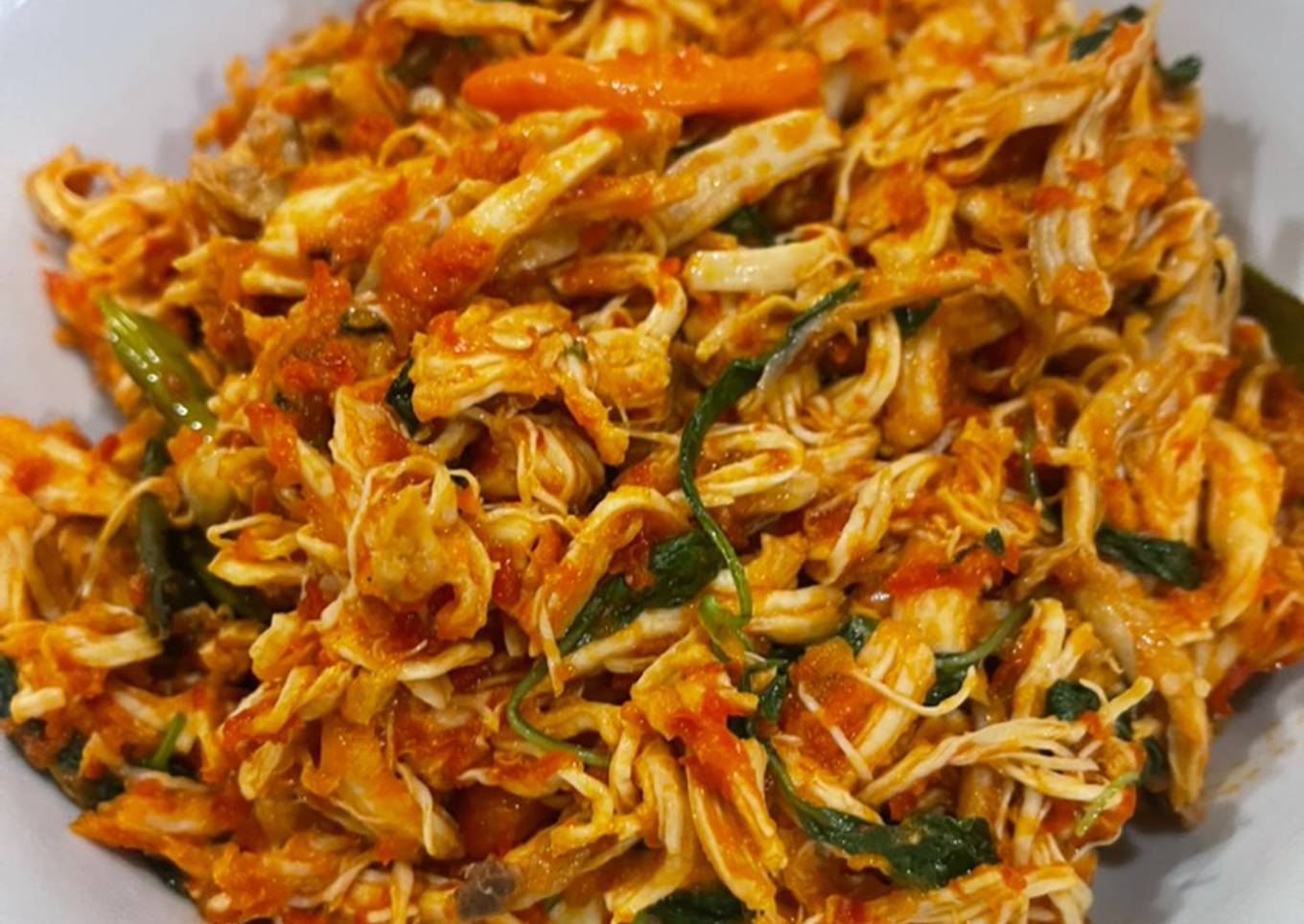 Ayam suwir kemangi