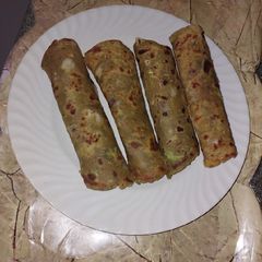 Mix veg Paratha A picture of Mix veg Paratha.