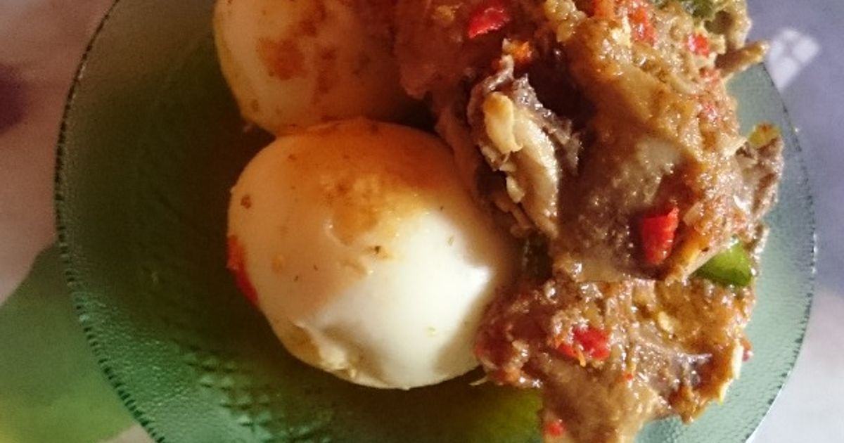 Telur Rica Rica Resep Kerongkongan Ayam Dan Telur Rica Rica oleh Nim'ah Khodiali - Cookpad