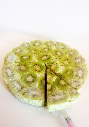 صورة لوصفة حلى الكيوي البارد🥝😋