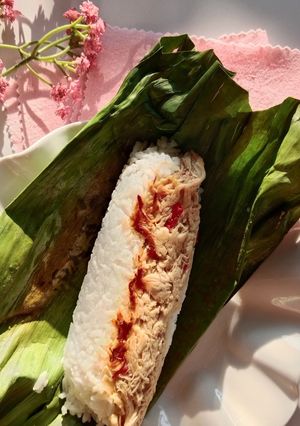 Foto resep Nasi Bakar Ayam Suwir
