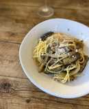 🍝 Aubergine in spaghetti aglio olio e peperoncino