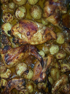 Una foto de Pollo al Horno