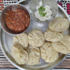A picture of Mouth watering Momos.