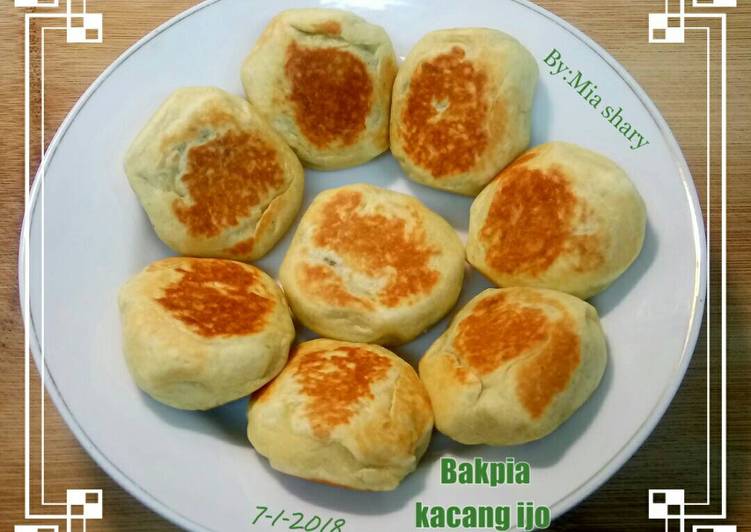 Bakpia kacang ijo teflon
