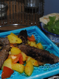 عکسی از دستور کباب تابه ای دودی
