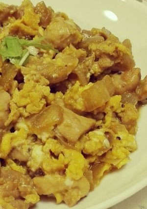 Foto resep Ayam telur orak arik citarasa Jepang