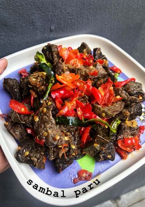 Foto resep #9 Sambal balado paru 🐮