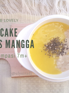 Foto resep Oat cake mangga, snack mpasi 7m+
