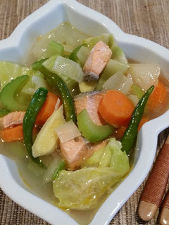 Foto resep Sup Salmon