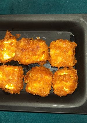 A picture of Crispy Paneer pops.