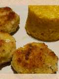 Cod Croquettes with Saffron Rice