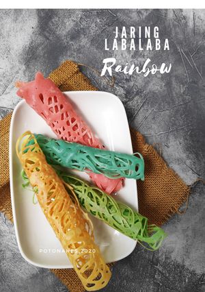 Foto resep Jaring Laba-laba Rainbow
