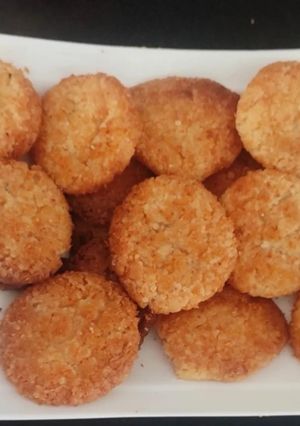 A picture of Coconut cookies.