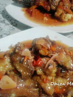 Foto resep Ikan Mas masak saus