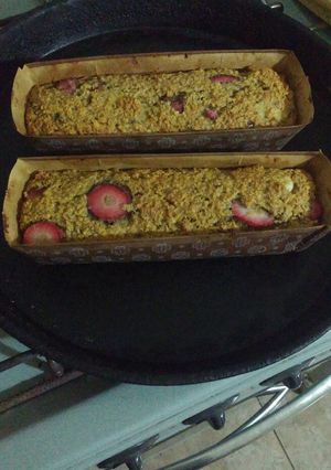 Una foto de Budín de avena con frutas
