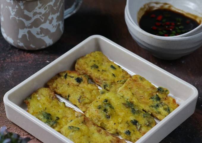 Tempe goreng nori