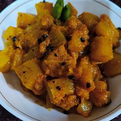 A picture of Kaddu ki Sabji.
