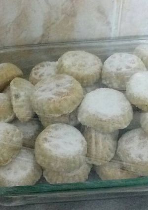 صورة لوصفة معمول السميد بالجوز
