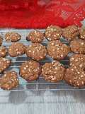 Cookie integral de aveia e mel