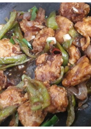 A picture of Chilli Chicken.