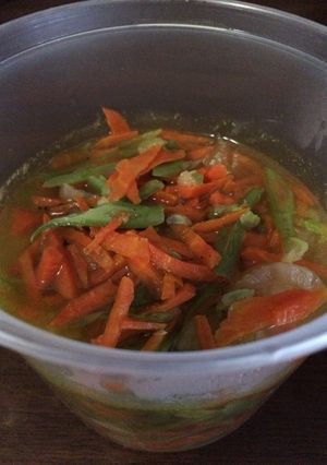 Foto resep Tumis wortel buncis