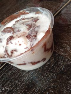 Chocolate ice cream ainihin hoton girkin