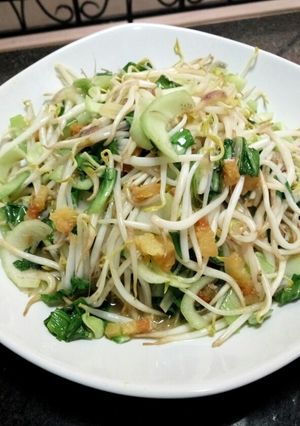 Foto resep Tumis toge ikan asin