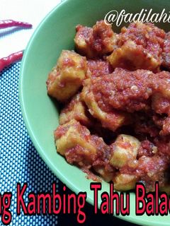 Foto resep Dendeng Kambing Tahu Balado