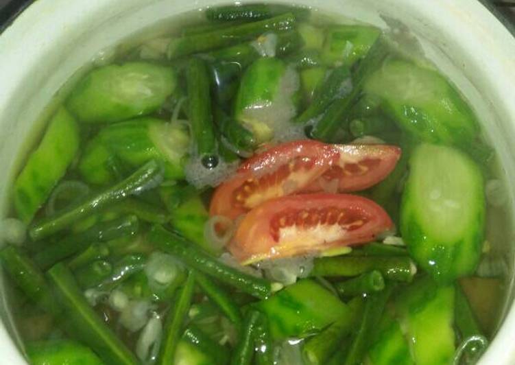 SAYUR BENING OYONG + KACANG PANJANG (spesial)