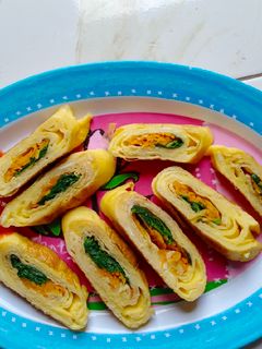 Foto resep Telur dadar gulung sayur