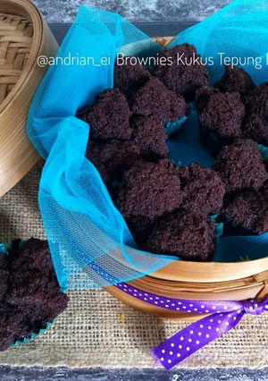 Foto resep Brownies Kukus Tepung Beras (Gluten Free, Eggless, No Mixer)