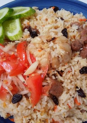 Foto resep Uzbekistan Plov (Rice Pilaf)
