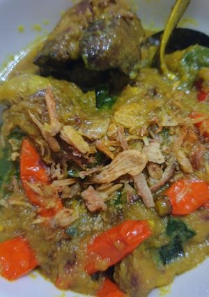 Foto resep Ati Ampela Bumbu Kuning