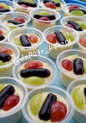 Foto resep Creamy Fruity Puding