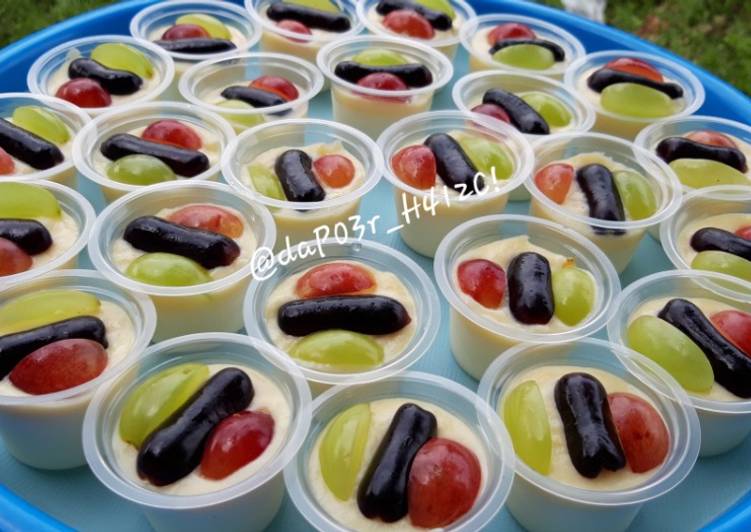 Creamy Fruity Puding