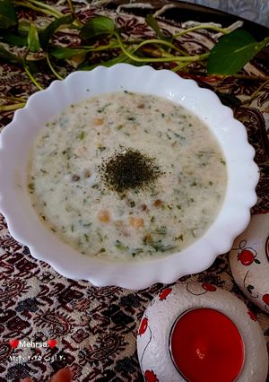 عکسی از دستور 🪷آش ماست🪷