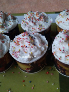 Foto resep Brownies kukus 1 telur no mixer gak seret versi cup cake