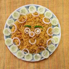 A picture of Chickpeas Pulao.